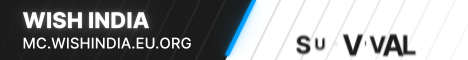 WishIndia banner WishIndia Minecraft server banner