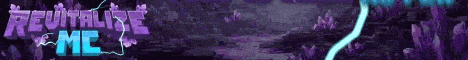 ReVitalizeMC banner ReVitalizeMC Minecraft server banner