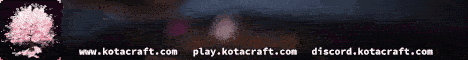 KOTACraft banner KOTACraft Minecraft server banner