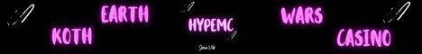 HypeMC banner HypeMC Minecraft server banner