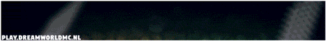 DreamworldMC banner DreamworldMC Minecraft server banner