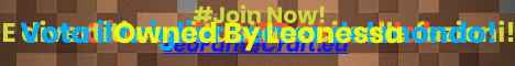 LeoFanteCraft banner LeoFanteCraft Minecraft server banner