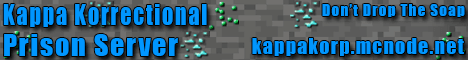 KappaKorrectional banner KappaKorrectional Minecraft server banner