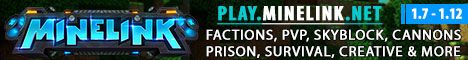 Minelink Network banner Minelink Network Minecraft server banner