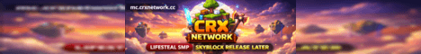 CoreX Network banner CoreX Network Minecraft server banner