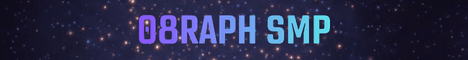 08Raph SMP banner 08Raph SMP Minecraft server banner