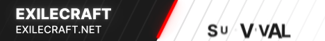 ExileCraft banner ExileCraft Minecraft server banner