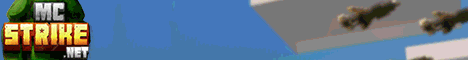 MCStrike banner MCStrike Minecraft server banner
