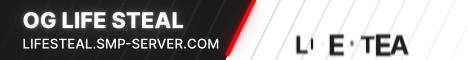 Og LifeSteal banner Og LifeSteal Minecraft server banner