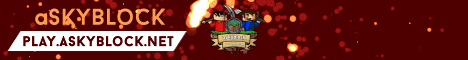 ASkyblock banner ASkyblock Minecraft server banner