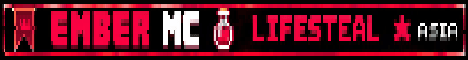EmberMC banner EmberMC Minecraft server banner
