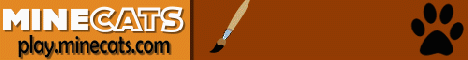 Minecats banner Minecats Minecraft server banner