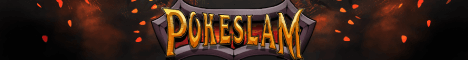 Pokeslam banner Pokeslam Minecraft server banner