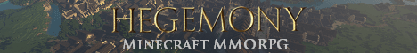 Hegemony MMORPG banner Hegemony MMORPG Minecraft server banner