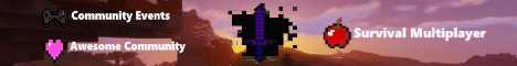 Voidance banner Voidance Minecraft server banner