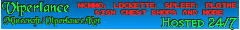 Viperlance banner Viperlance Minecraft server banner