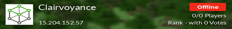 Clairvoyance banner Clairvoyance Minecraft server banner