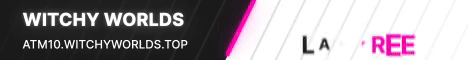 WitchyWorlds Network - Atm10 banner WitchyWorlds Network - Atm10 Minecraft server banner