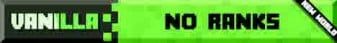Pure Vanilla banner Pure Vanilla Minecraft server banner