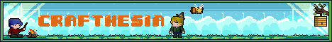 Craftnesia banner Craftnesia Minecraft server banner