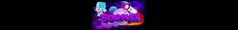 StarPlex banner StarPlex Minecraft server banner