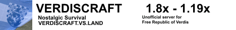 VerdisCraft banner VerdisCraft Minecraft server banner