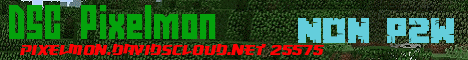Davidscloud Pixelmon banner Davidscloud Pixelmon Minecraft server banner