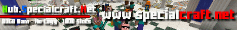 Specialcraft banner Specialcraft Minecraft server banner
