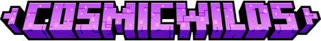 CosmicWilds banner CosmicWilds Minecraft server banner