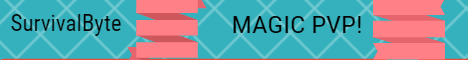 SurvivalByte banner SurvivalByte Minecraft server banner