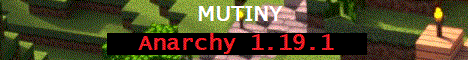 Mutiny banner Mutiny Minecraft server banner