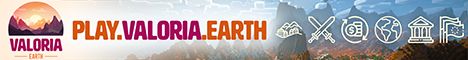 Valoria banner Valoria Minecraft server banner