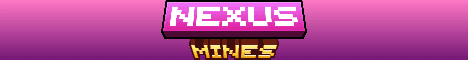 NexusMines banner NexusMines Minecraft server banner