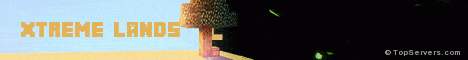 Xtreme Lands banner Xtreme Lands Minecraft server banner