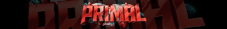 PRIMAL banner PRIMAL Minecraft server banner