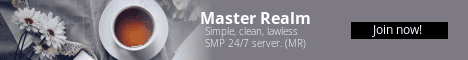 Master Realm banner Master Realm Minecraft server banner