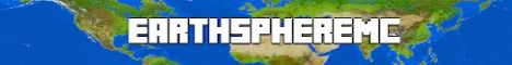 EarthSphere banner EarthSphere Minecraft server banner