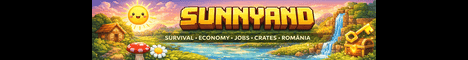SunnyLand banner SunnyLand Minecraft server banner