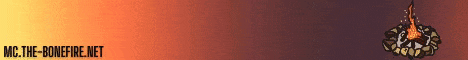 The Bonfire banner The Bonfire Minecraft server banner