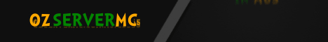 OzServerMC banner OzServerMC Minecraft server banner