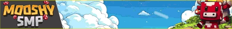MooshySMP banner MooshySMP Minecraft server banner