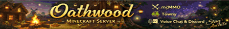 Oathwood banner Oathwood Minecraft server banner