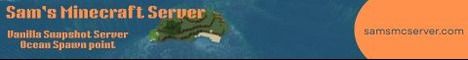 Sams Minecraft Server banner Sams Minecraft Server Minecraft server banner