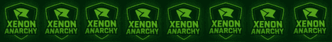 Xenon Anarchy banner Xenon Anarchy Minecraft server banner