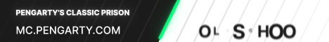 Pengartys Classic Prison banner Pengartys Classic Prison Minecraft server banner