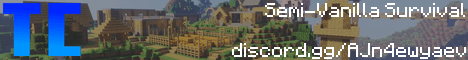 TerraCraft banner TerraCraft Minecraft server banner