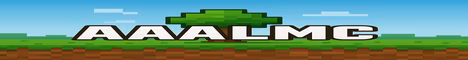 AAALMC banner AAALMC Minecraft server banner