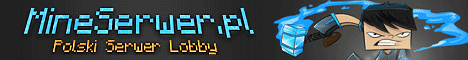 MineSerwer.pl banner MineSerwer.pl Minecraft server banner