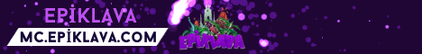 EpikLava banner EpikLava Minecraft server banner