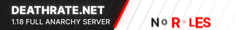 DeathRate.net banner DeathRate.net Minecraft server banner
